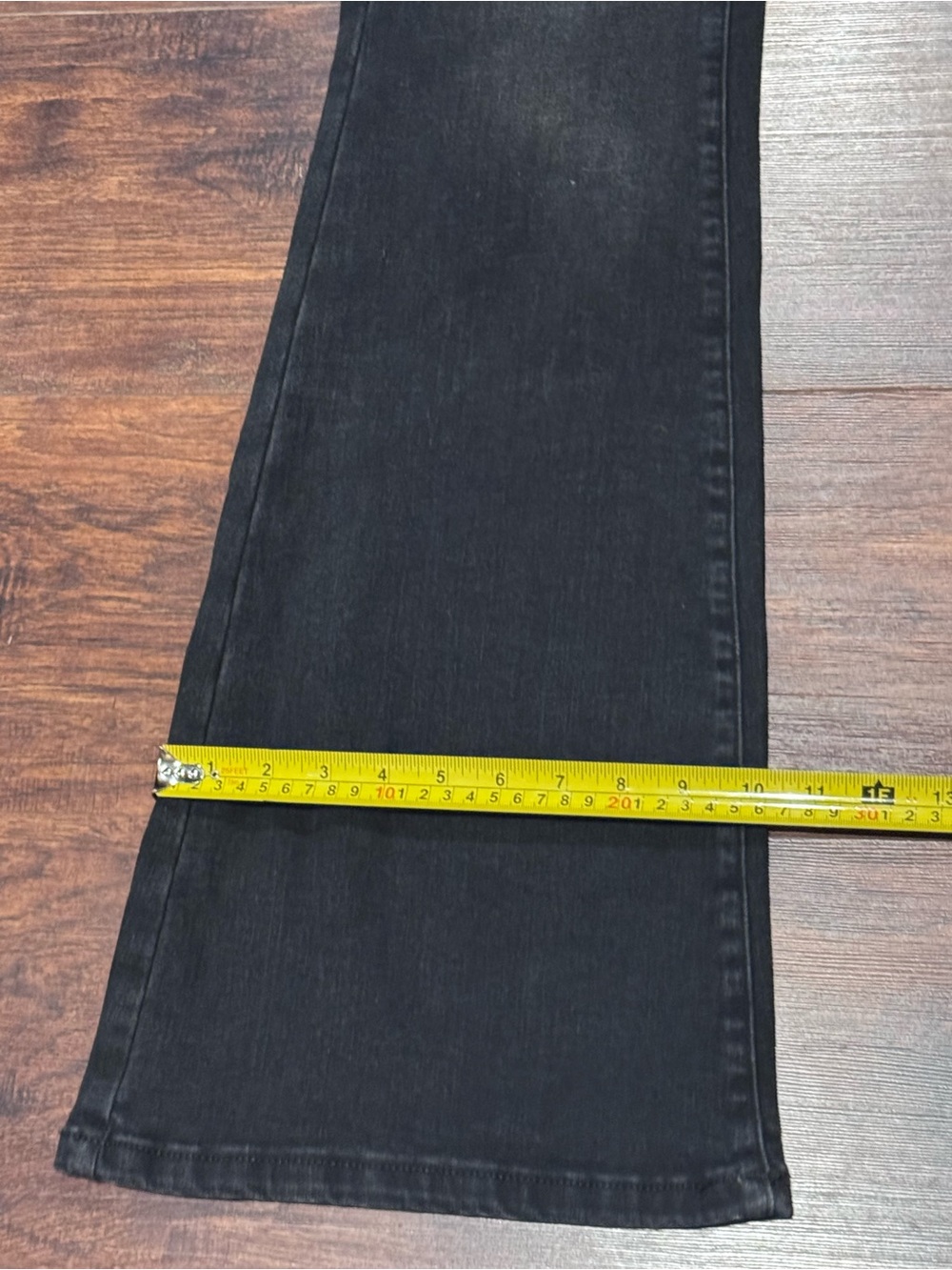 Free People "We The Free Jayde" flare jeans in a black wash - Picture 11 of 14